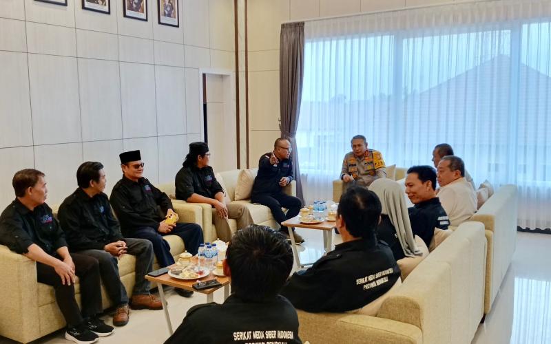 SMSI Bengkulu Audiensi dengan Kapolda, Perkuat Sinergi Kemitraan