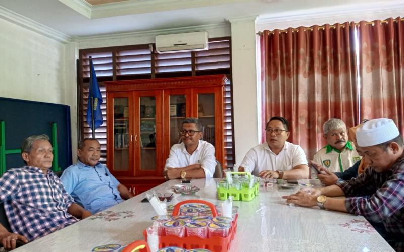 Silaturahmi dengan PWI, Puluhan Wartawan Doakan Sukatno Jadi Wakil Wali Kota Bengkulu