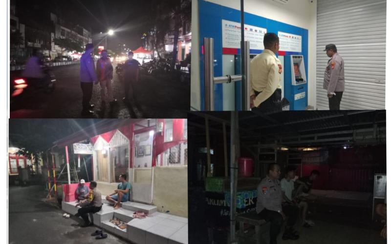 Personel Polsek Ratu Samban Sambangi Objek Vital Hingga Pemukiman Penduduk Cegah Gangguan Kamtibmas 