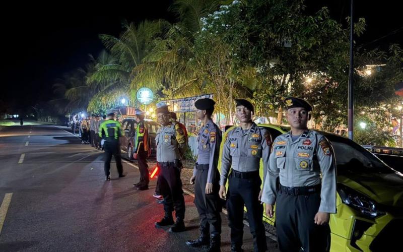 Polres Mukomuko Laksanakan Pengamanan Kampanye Pilkada 2024