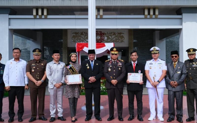 Peringati Hari Sumpah Pemuda, Kapolda Bengkulu Ikut Upacara di Lapangan Kantor Gubernur