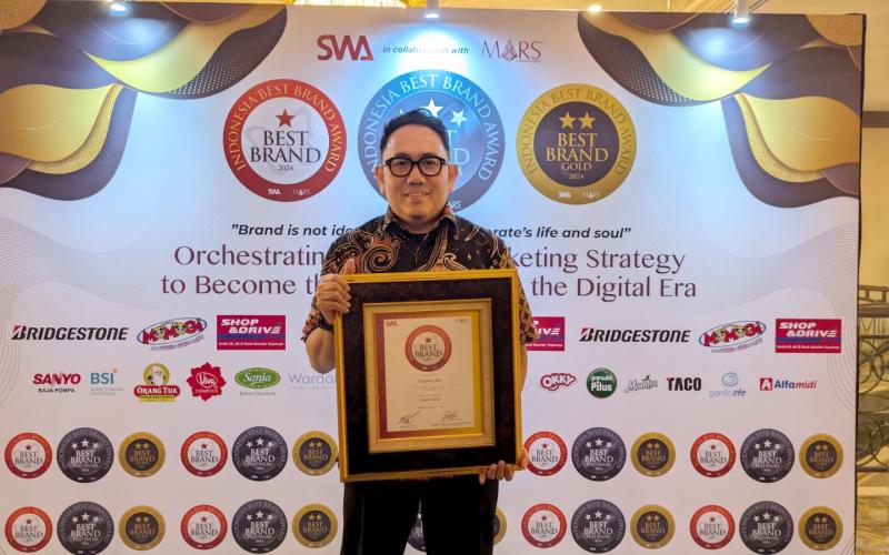 Etawalin Raih Indonesia Best Brand Award (IBBA) 2024, Sukses Dengan Strategi Pemasaran Adaptif Di Era Digital