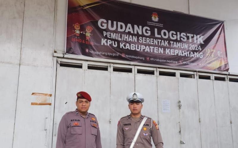 Polres Kepahiang Perketat Pengamanan Kantor Penyelenggara Pemilu untuk Pilkada 2024