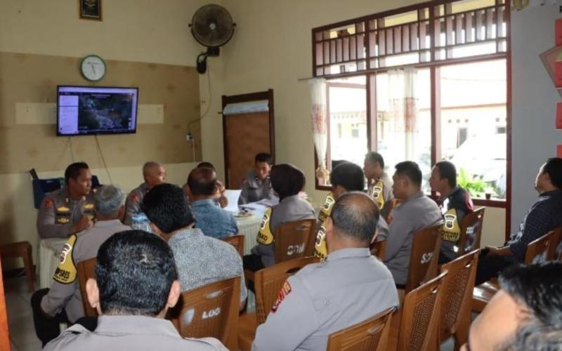 Polres Kepahiang Terima Kunjungan Tim Supervisi dan Asistensi Operasi Mantap Praja Nala 2024 Oleh Biro Polda Benkulu