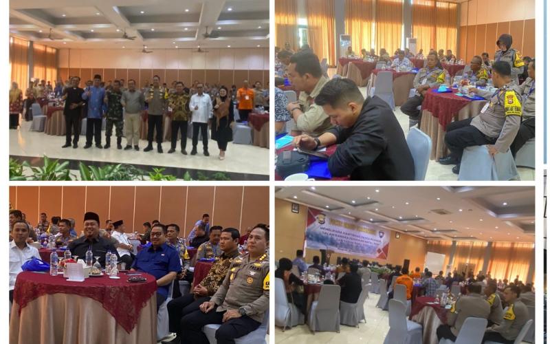 FGD, Polresta besrsama Forkofimpda Jaga Kamtibmas Pasca Pilkada, Natal, dan Tahun Baru di Bengkulu