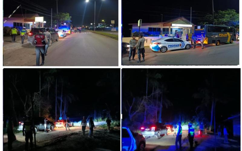 Polresta Bengkulu Laksanakan Patroli Malam untuk Ciptakan Keamanan dan Ketertiban