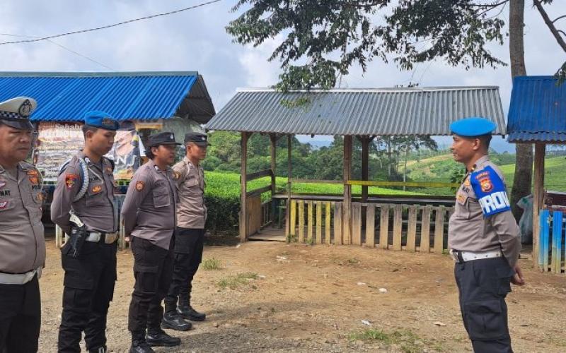 Jaga Keamanan Libur Natal Dan Tahun Baru 2025, Polres Kepahiang Laksanakan Pengamanan Objek Wisata