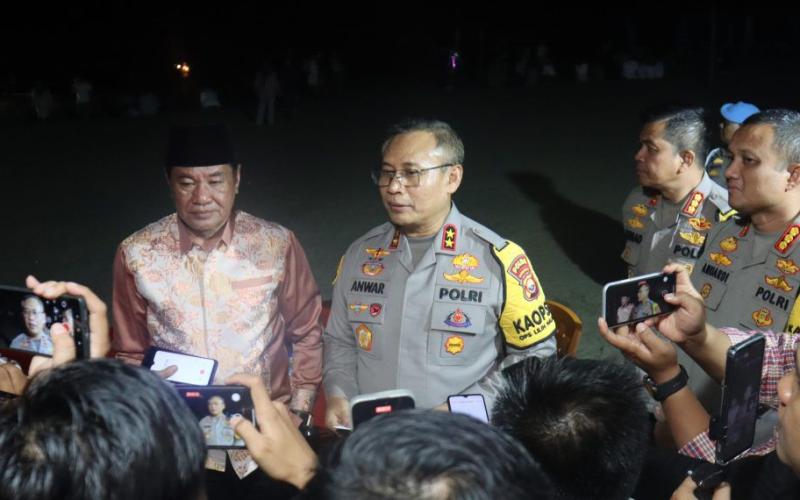 Kapolda Bengkulu Bersama Forkopimda Provinsi Bengkulu Pantau dan Monitor Kamtibmas Pergantian Tahun 2024-2025