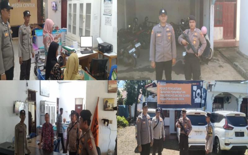 Pengamanan dan Pengecekan Rutin Satgas Preventif di Kantor Bawaslu Kota Bengkulu