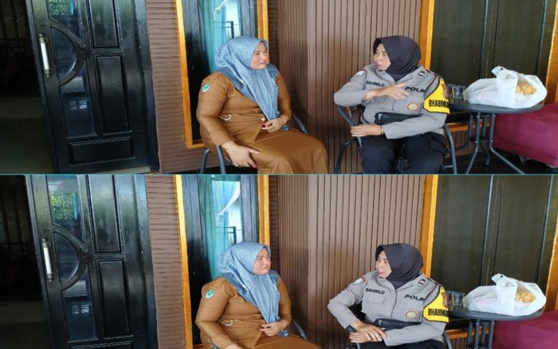 Bhabinkamtibmas Kelurahan Sawah Lebar Baru Jalin Komunikasi Harmonis dengan Warga