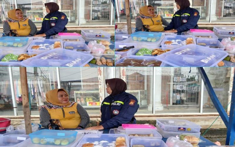 Bhabinkamtibmas Sawah Lebar Baru Sambangi Warga dan Sampaikan Pesan Kamtibmas