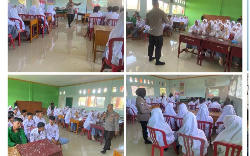 Polresta Bengkulu Adakan Pembinaan dan Penyuluhan kepada Siswa SMA Muhammadiyah Boarding School