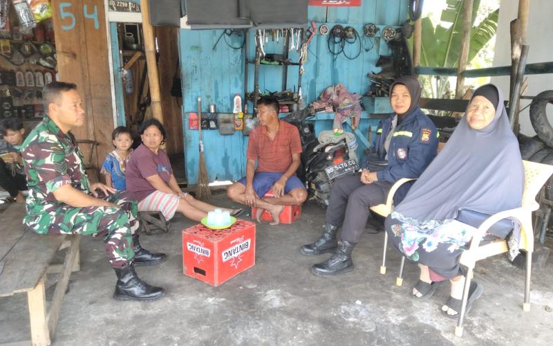 Polsek Kampung Melayu Gelar Sambang Kamtibmas di Kel. Muara Dua