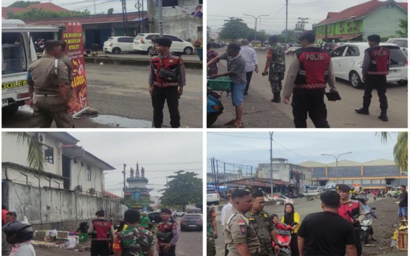 Sat Samapta Polresta Bengkulu Gelar Penertiban PKL di PTM dan Mega Mall