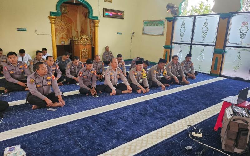 Polres Kepahiang Gelar Bimbingan Rohani dan Mental Rutin, Tingkatkan Keimanan dan Solidaritas Anggota