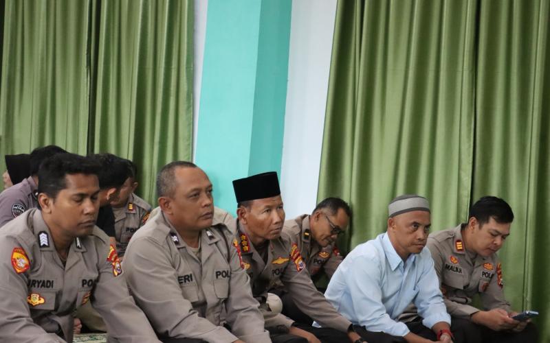 Tingkatkan Keimanan dan Ketaqwaan, Personel Polresta Bengkulu Ikuti Kegiatan Binrohtal Polri