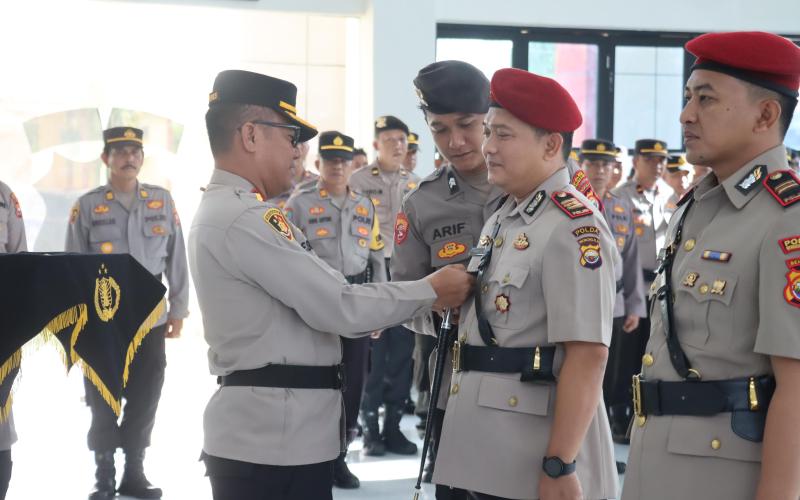 Sertijab Kasatreskrim dan Kasatlantas Polres Bengkulu Selatan: Penguatan Kinerja dan Dedikasi