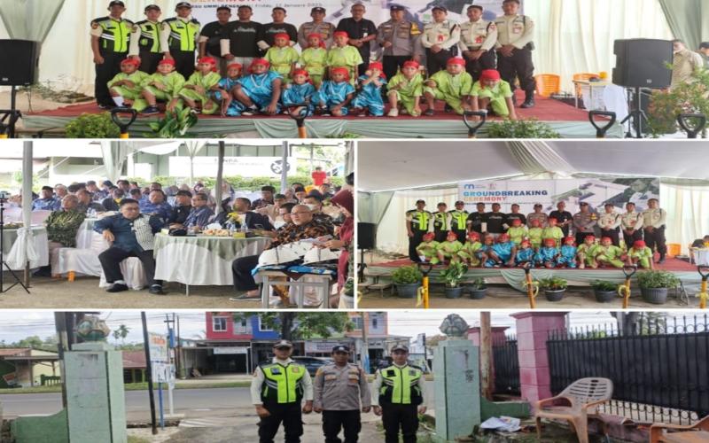 Polsek Gading Cempaka Hadiri Ground Breaking Ceremony Pembangunan Gedung Rawat Inap & Rawat Jalan RSU UMMI Bengkulu