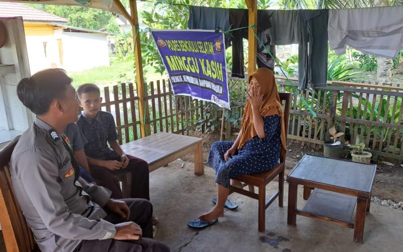 Polsek Manna Gelar Minggu Kasih, Bhabinkamtibmas Sambut Keluhan Warga dengan Antusias