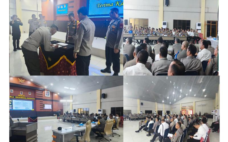 Polres Kota Bengkulu Canangkan Zona Integritas Menuju WBK dalam Sosialisasi DIPA RKA K/L 2025