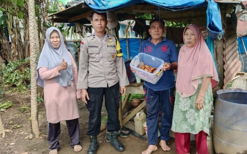 Polisi Hadir di Tengah Masyarakat, Bhabinkamtibmas Dorong Warga Manfaatkan Lahan Pekarangan