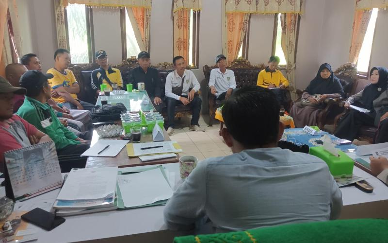 Kapolsek Kedurang Ilir Gelar Rapat Koordinasi Percepatan Swasembada Pangan