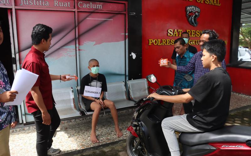 Polres Bengkulu Selatan Gelar Rekonstruksi Kasus Penghilangan Nyawa, Peragakan 30 Adegan