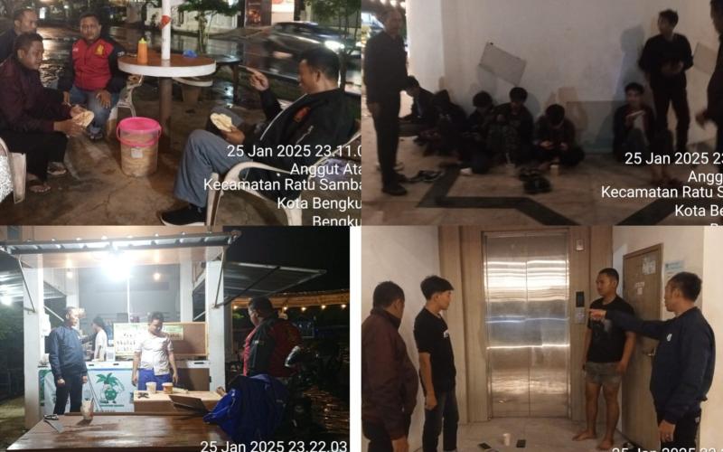 Polsek Ratu Samban Amankan Kawasan Gedung Berendo 