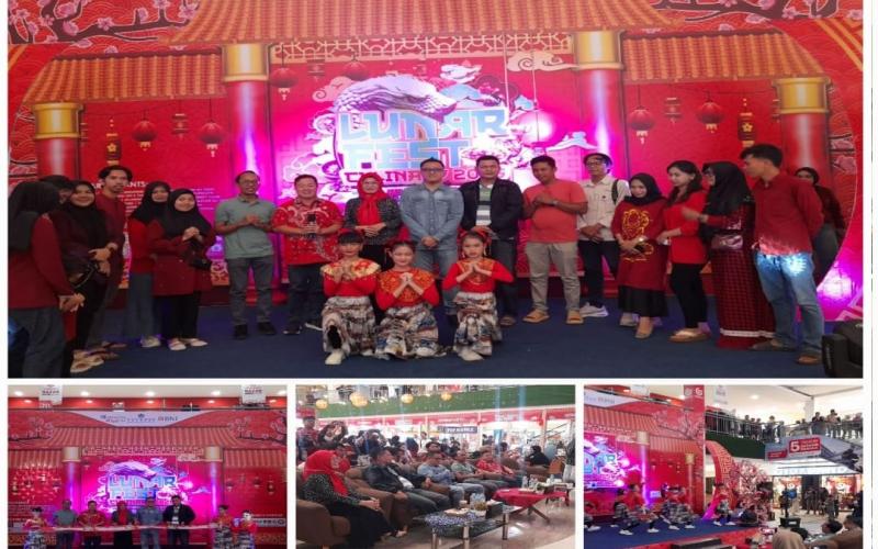 Polsek Ratu Samban Amankan Pembukaan Lunar Fest Culinary 2025 di Bencoolen Mall
