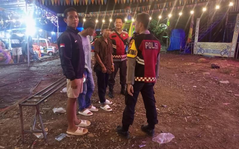 Polres Seluma Tingkatkan Keamanan di Pasar Malam Talo