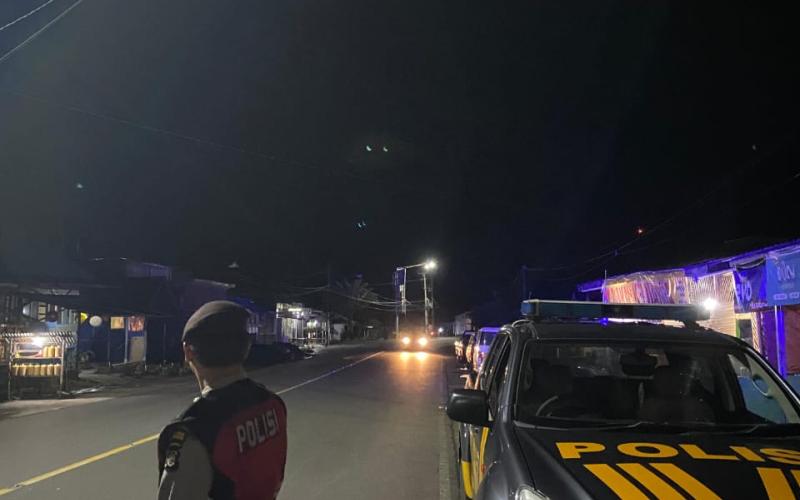 Polres Kepahiang Gelar Patroli Rutin Jaga Keamanan dan Kenyamanan Masyarakat Malam Hari