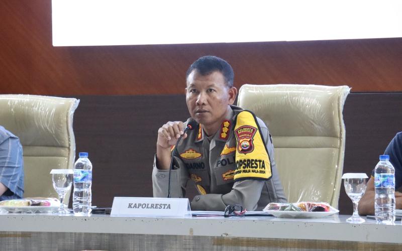 Kapolresta Bengkulu Bubarkan Geng Motor