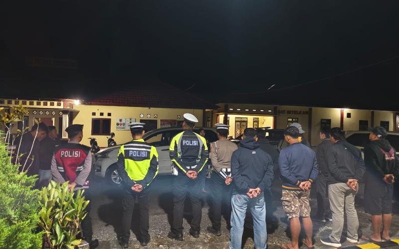 Patroli Gabungan Satreskrim dan Satlantas Polres Kepahiang Serta Piket Fungsi Polres Kepahiang antisipasi 3c dan Balap Liar di wilayah Hukum Polres Kepahiang