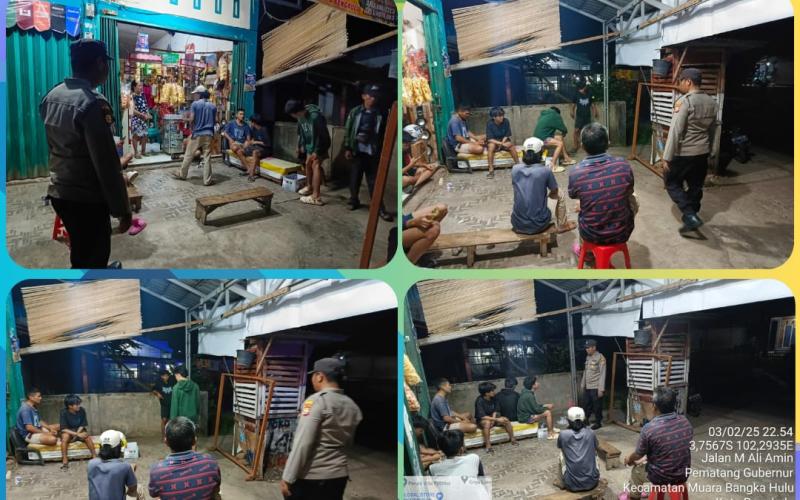 Patroli Polsek Muara Bangkahulu Ciptakan Keamanan dan Kenyamanan Masyarakat