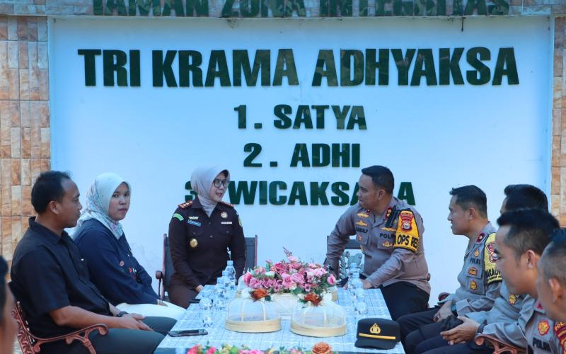 Polres Kepahiang dan Kejaksaan Negeri Kepahiang Gelar Coffee Break Perkuat Sinergitas
