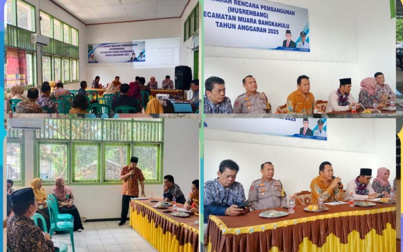 Polsek Muara Bangkahulu Hadiri Pembukaan Musrenbang, Bahas Prioritas Pembangunan 2025