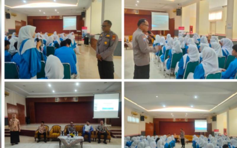 Polresta Bengkulu Gelar Sosialisasi Kenakalan Remaja di SMKS 16 Farmasi