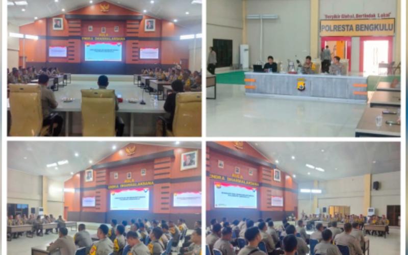 Bhabinkamtibmas Polresta Bengkulu Tingkatkan Kemampuan dalam Pembuatan Konten