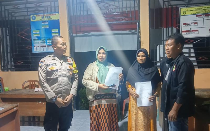 Polsek Pino Raya Selesaikan Pertengkaran Antar Tetangga dengan Pendekatan Problem Solving