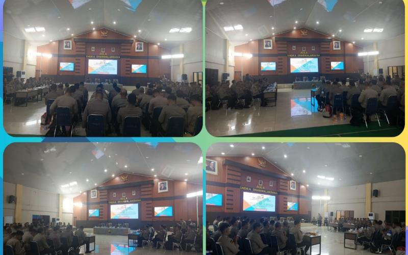 Polresta Bengkulu Gelar Monitoring dan Evaluasi Itwasum Polri