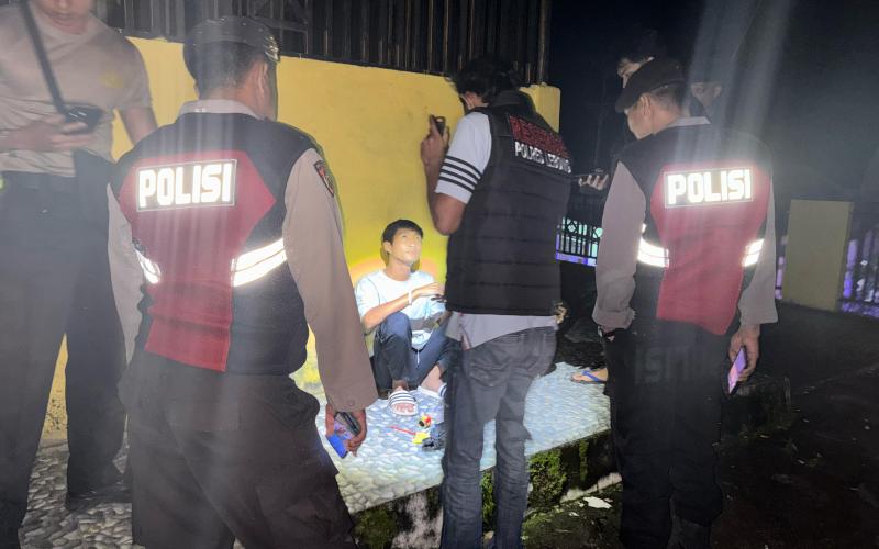 Cegah 3C, Sat Samapta Polres Lebong Pratroli Malam