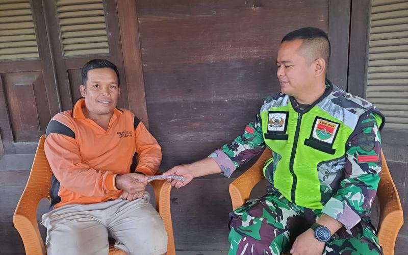 Satgas TMMD ke-126 Tak Hanya Bangun Fasilitas, Personel Juga Beri Pelayanan Kesehatan ke Warga