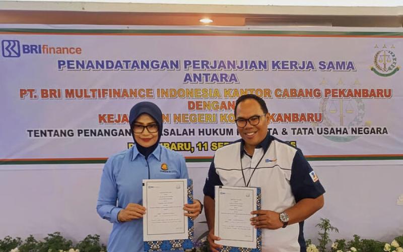 Wujudkan Komitmen Tata Kelola Berintegritas, BRI Finance Gandeng Kejari Pekanbaru