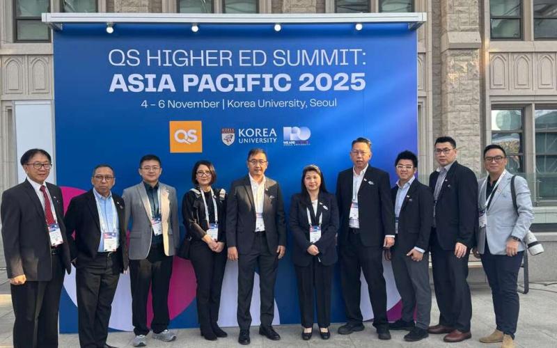BINUS UNIVERSITY Tingkatkan Sinergi Global Lewat QS Higher Ed Summit Asia Pacific 2025