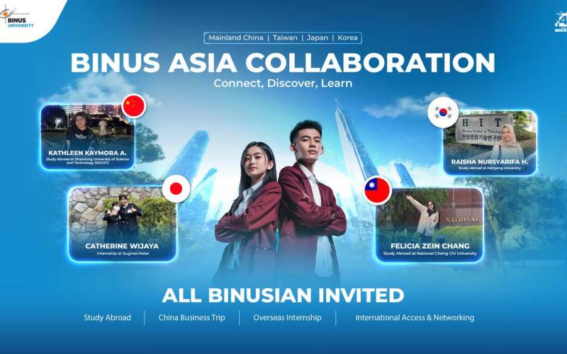 BINUS University Hadirkan BINUS Asia Collaboration untuk Memperluas Akses Mahasiswa Menuju Pengalaman Global
