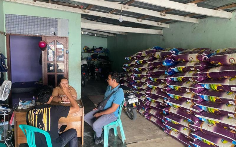 Satgas Pangan Polres Mukomuko Pastikan Harga Beras Stabil