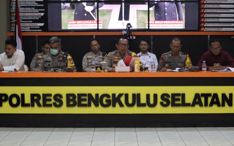Rilis Akhir Tahun 2025, Polres Bengkulu Selatan Ungkap 259 Kasus dan Perkuat Ketahanan Pangan