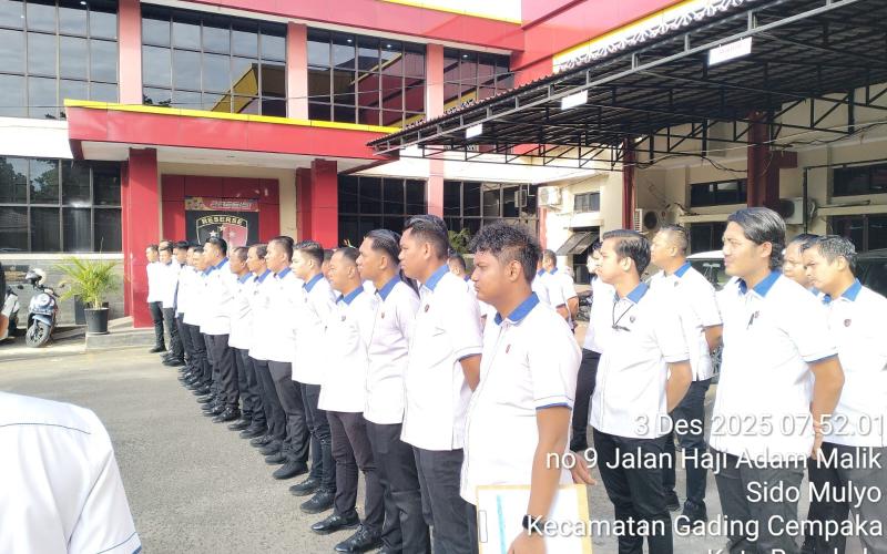 Bidpropam Polda Bengkulu Gelar Sosialisasi Whistle Blower System dan SP4N LAPOR pada Personel Ditreskrimsus Polda Bengkulu