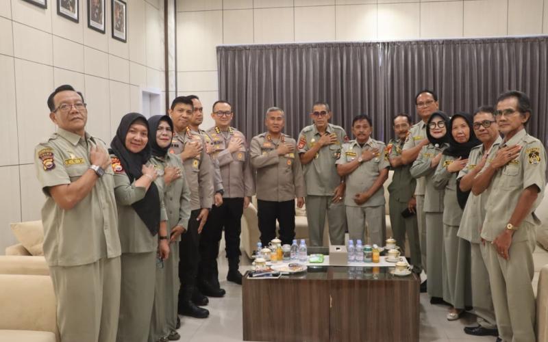 Kapolda Bengkulu Terima Silaturahmi KBPP Polri, Perkuat Sinergi dan Kebersamaan