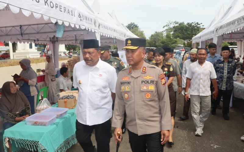 Kapolda Bengkulu Hadiri Peresmian Kampung Ramadhan, Dorong UMKM dan Ekonomi Kerakyatan